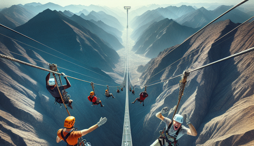 Adrenaline Rush: Conquer the World’s Longest Zipline at Jebel Jais