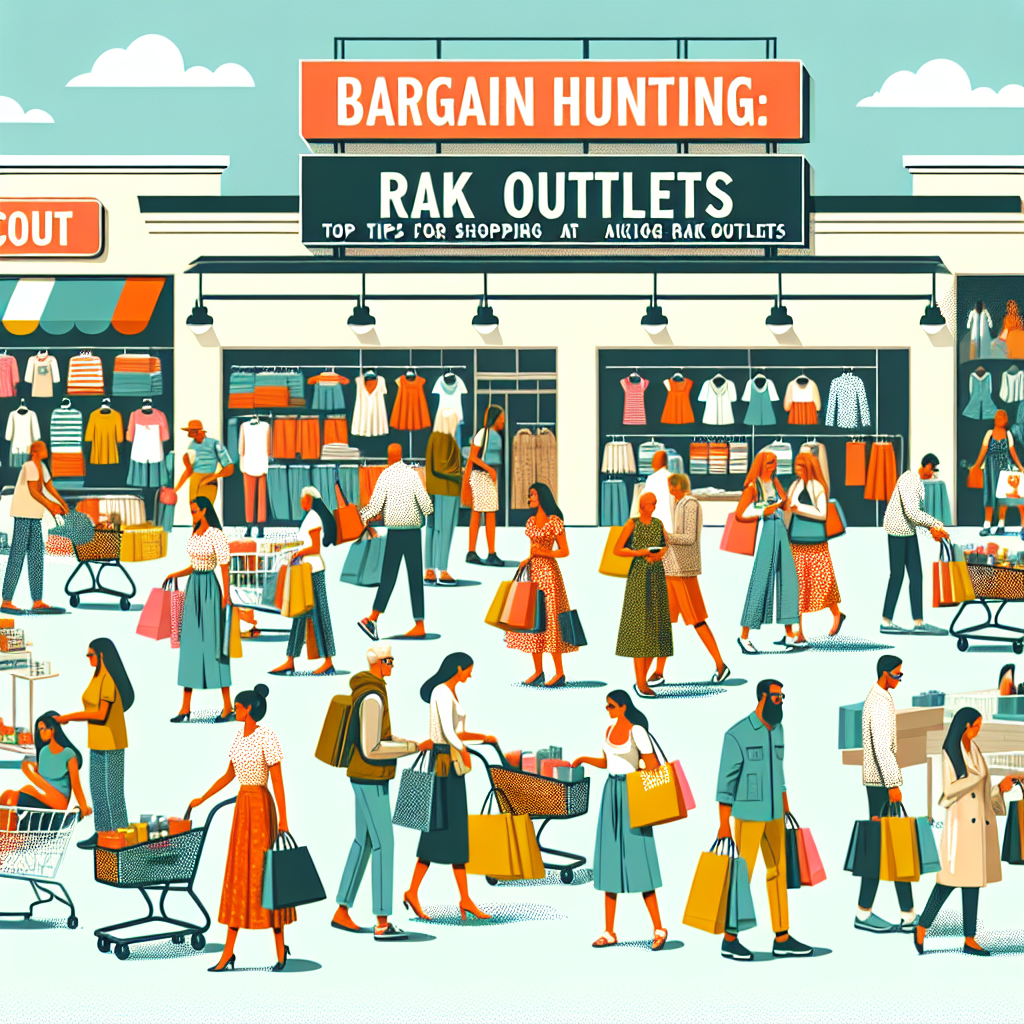 Bargain Hunting: Top Tips for Shopping at Rak Outlets