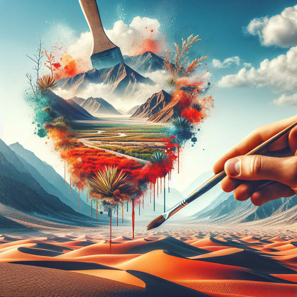 Brushstrokes and Sand: How RAK’s Landscape Inspires Local Artists