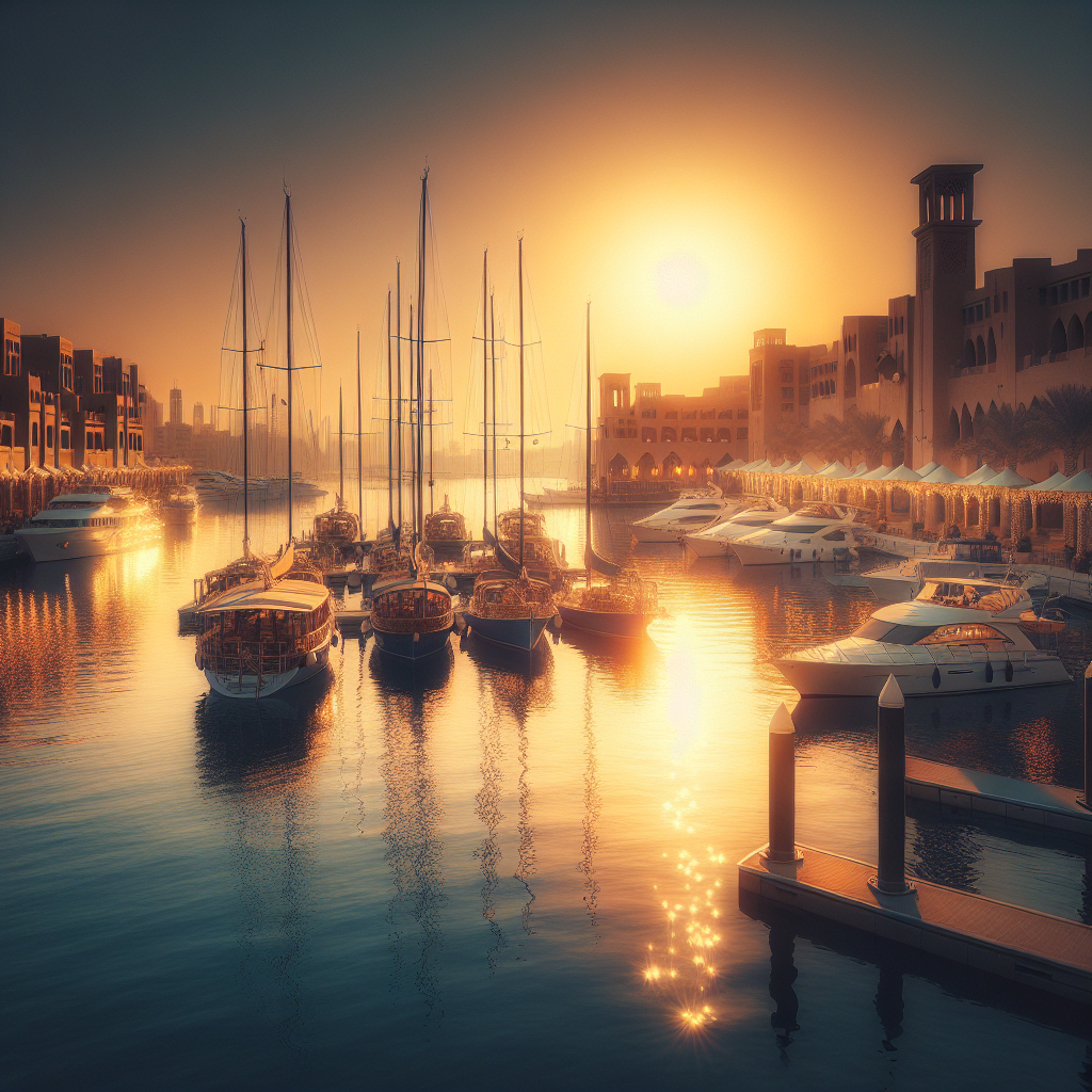 Sailing into Serenity: Discover Al Hamra Marina