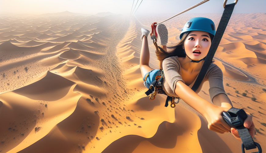Soar Above the Desert: A Thrilling Experience at RAK Zipline Adventure