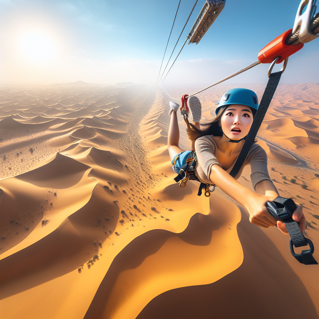 Soar Above the Desert: A Thrilling Experience at RAK Zipline Adventure