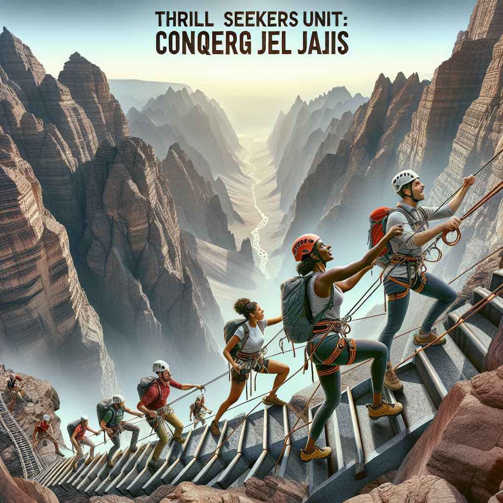 Thrill Seekers Unite: Conquering Via Ferrata Jebel Jais