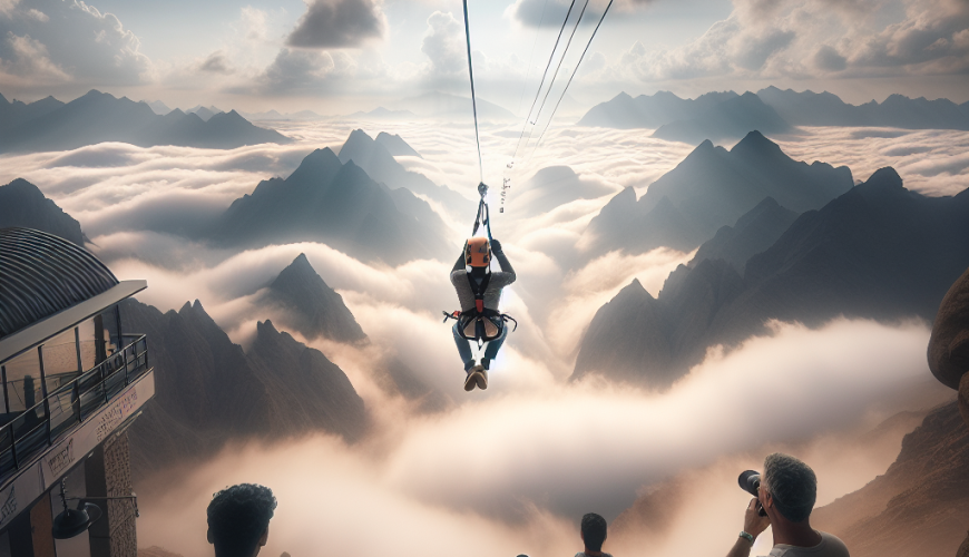 A Journey Above the Clouds: Exploring Jebel Jais Flight Zipline
