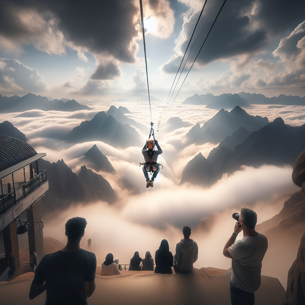 A Journey Above the Clouds: Exploring Jebel Jais Flight Zipline