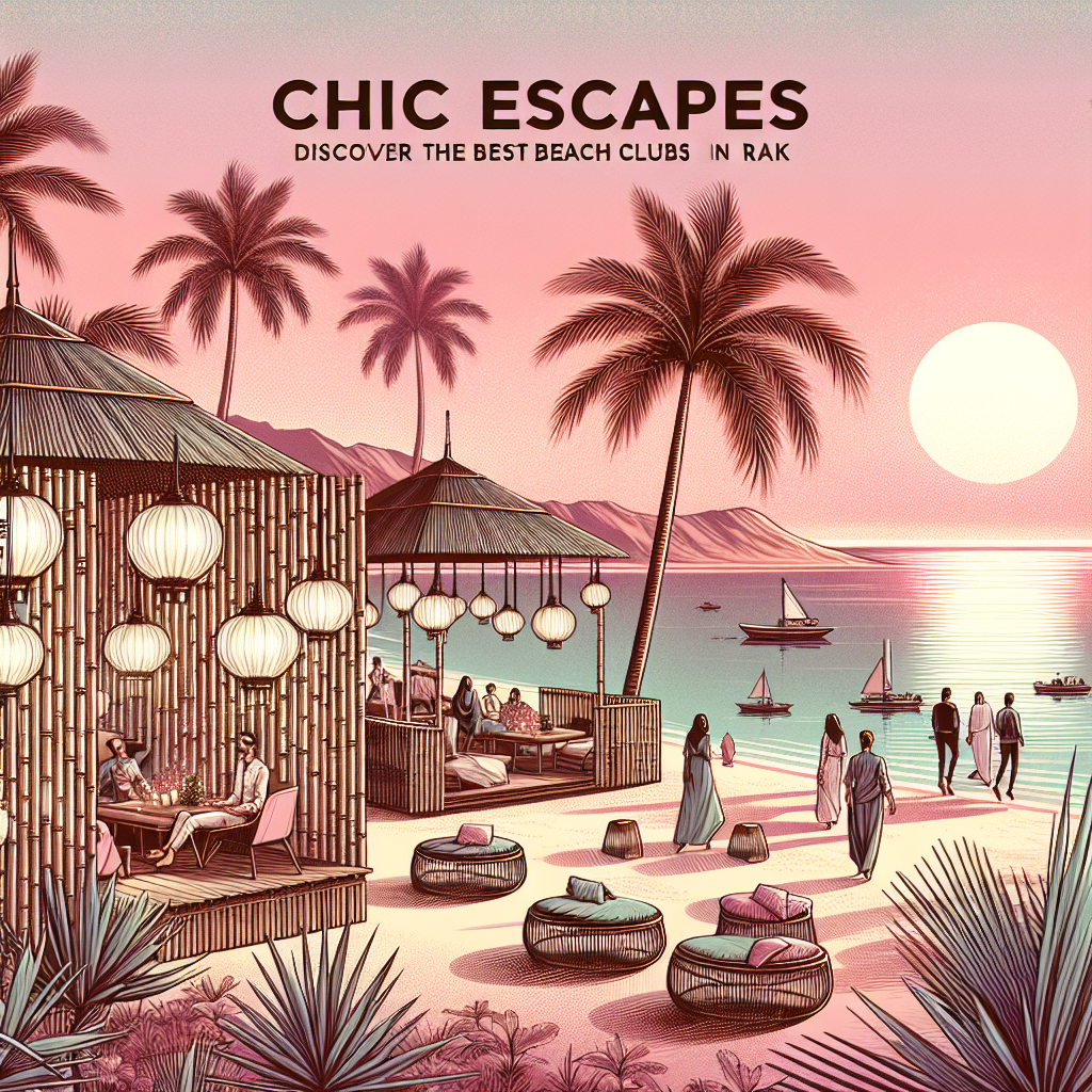 Chic Escapes: Discover the Best Beach Clubs in RAK
