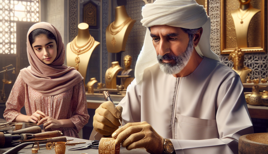 Craftsmanship and Tradition: Gold Jewelry Making in Ras Al Khaimah