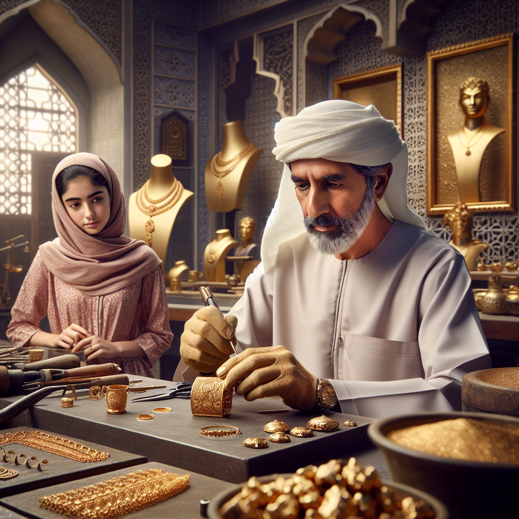 Craftsmanship and Tradition: Gold Jewelry Making in Ras Al Khaimah