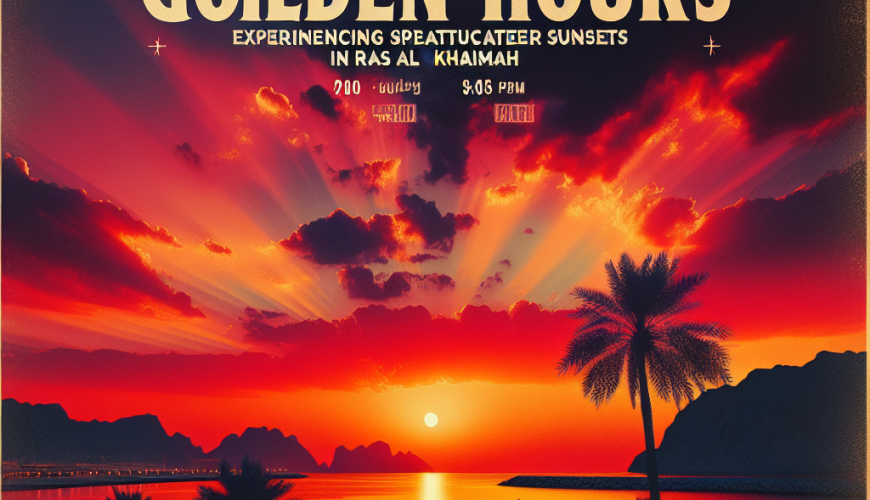 Golden Hours: Experiencing Spectacular Sunsets in Ras Al Khaimah