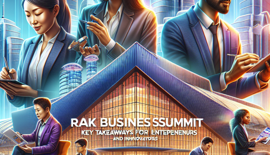 RAK Business Summit 2023: Key Takeaways for Entrepreneurs and Innovators