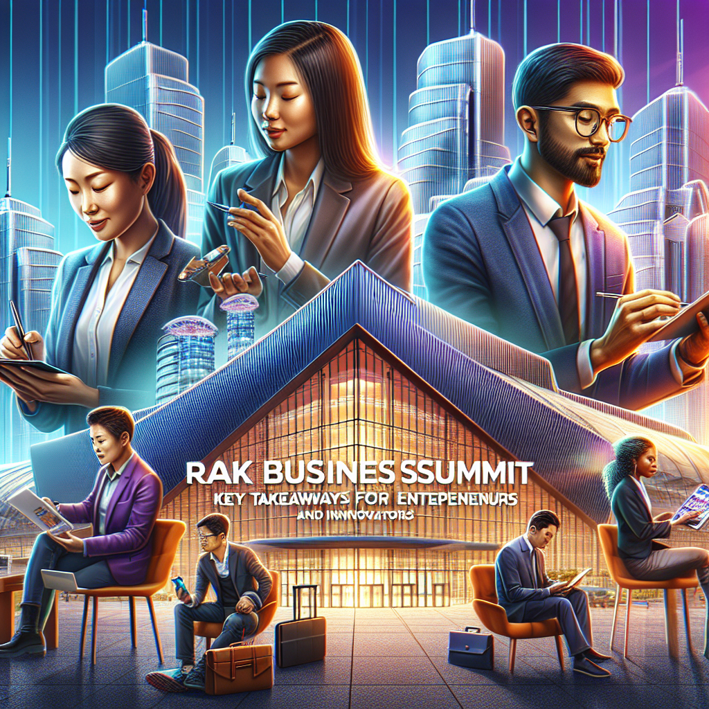 RAK Business Summit 2023: Key Takeaways for Entrepreneurs and Innovators