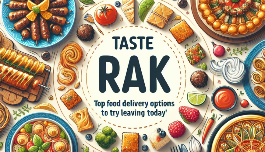 Taste RAK Without Leaving Home: Top Food Delivery Options to Try Today