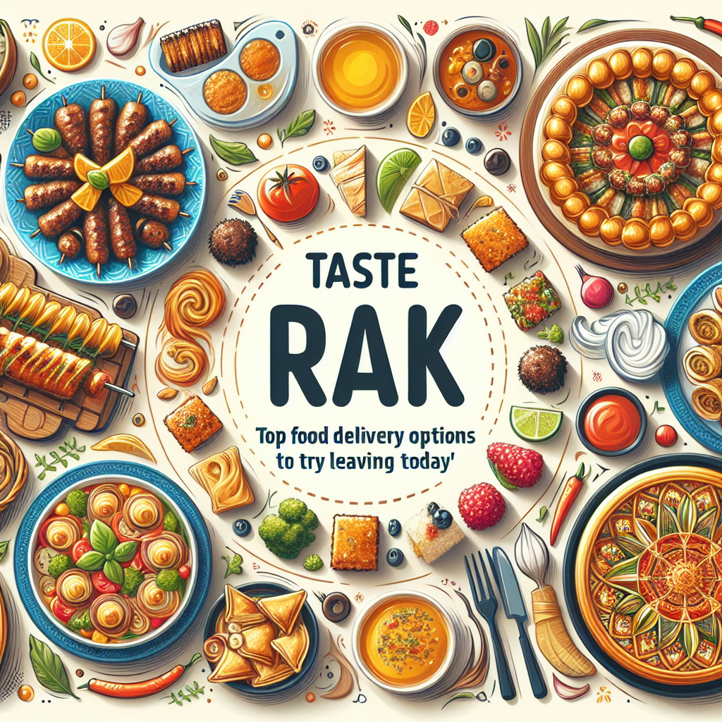 Taste RAK Without Leaving Home: Top Food Delivery Options to Try Today