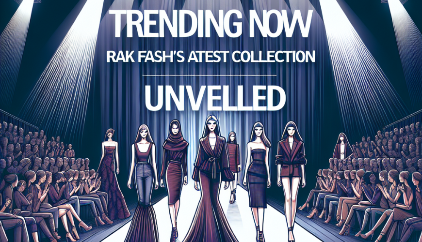 Trending Now: Rak Fashion’s Latest Collection Unveiled