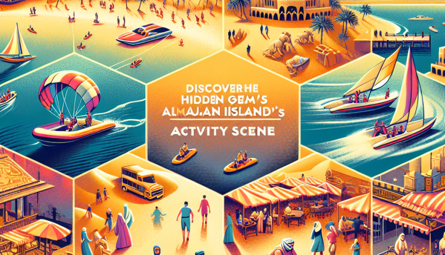 Discover the Hidden Gems of Al Marjan Island’s Activity Scene