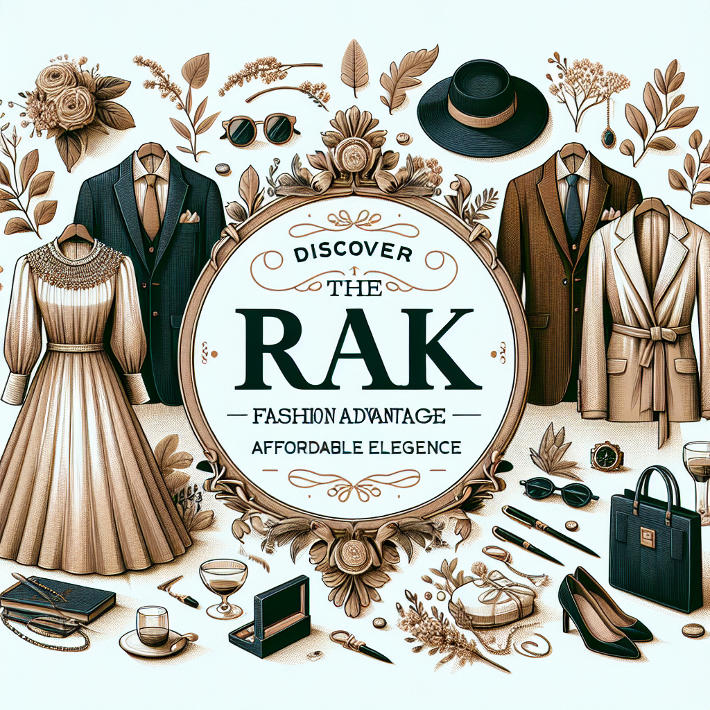 Discover the Rak Fashion Advantage: Affordable Elegance