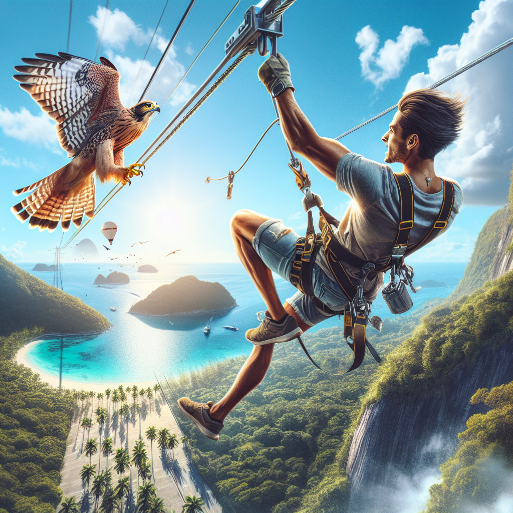 Fly Like a Falcon: Experience the Ultimate Zipline Adventure at RAK