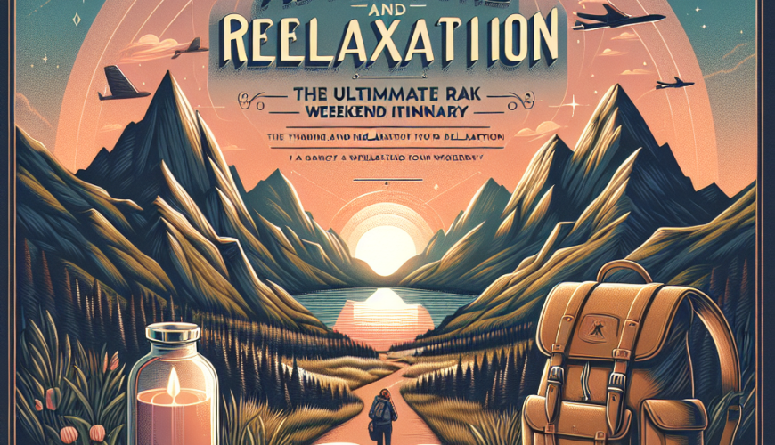 Adventure and Relaxation: The Ultimate RAK Weekend Itinerary