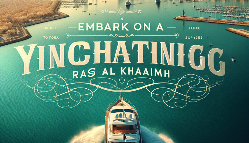 Embark on an Unforgettable Journey: Yachting in Ras Al Khaimah
