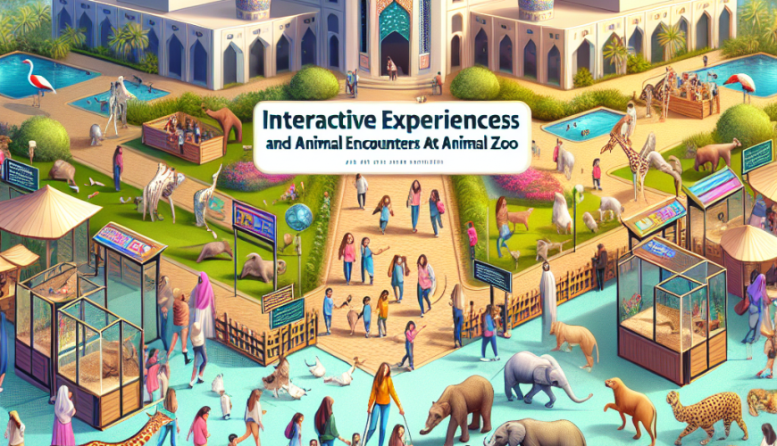 Interactive Experiences and Animal Encounters at Ras Al Khaimah Zoo