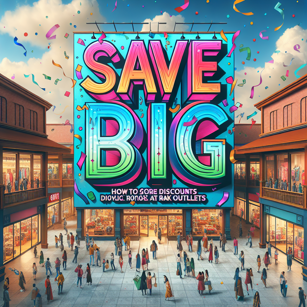 Save Big: How to Score Discounts at Rak Outlets