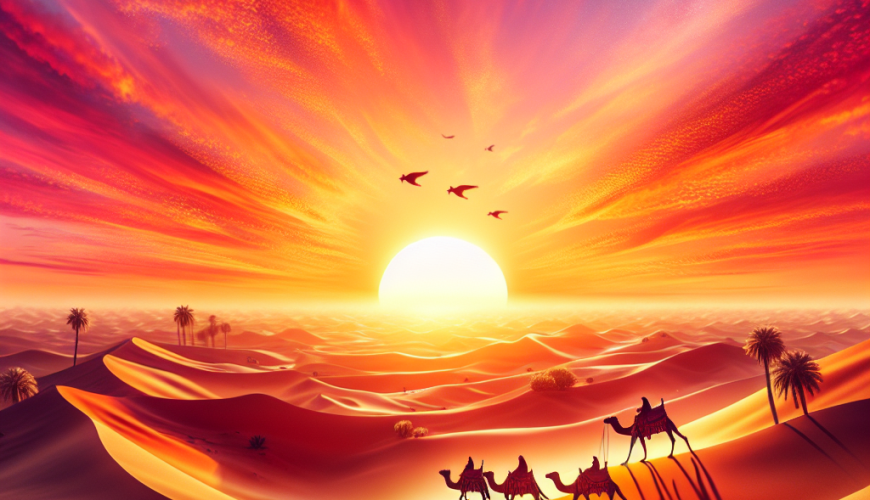 Sunset Spectacles: Capturing the Magic of RAK Desert Safari