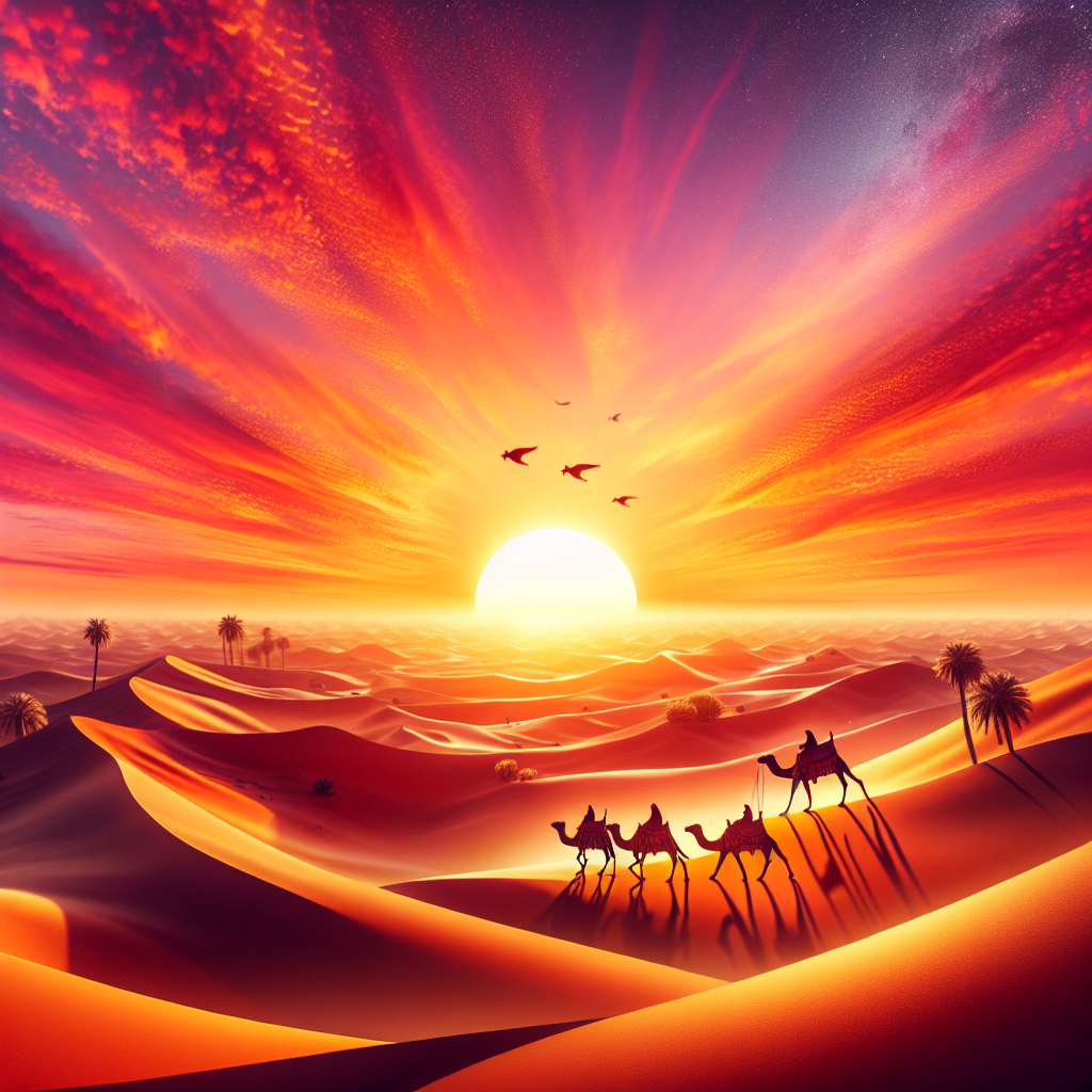 Sunset Spectacles: Capturing the Magic of RAK Desert Safari