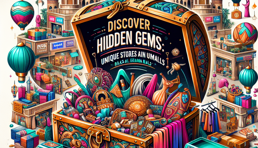 Discover Hidden Gems: Unique Stores in Ras Al Khaimah Malls