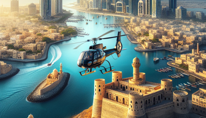 Fly Over History: Exploring Ras Al Khaimah’s Heritage by Helicopter