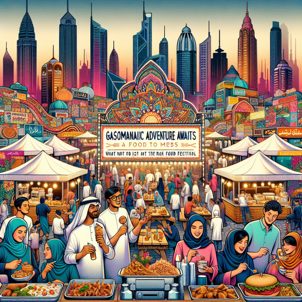 Gastronomic Adventure Awaits: What Not to Miss at the RAK Food Festival