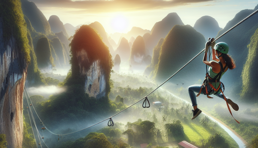 Zip Through the Skies: The Unforgettable RAK Zipline Journey