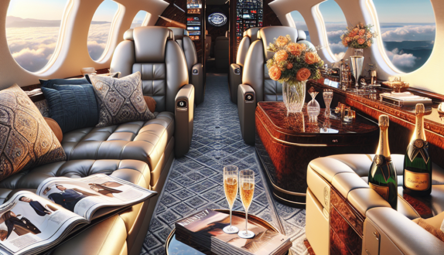 A Peek Inside the Luxurious World of RAK Private Jets